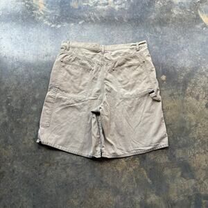 Vintage 90s Levis Silver Tab‎ Khaki Carpenter Shorts